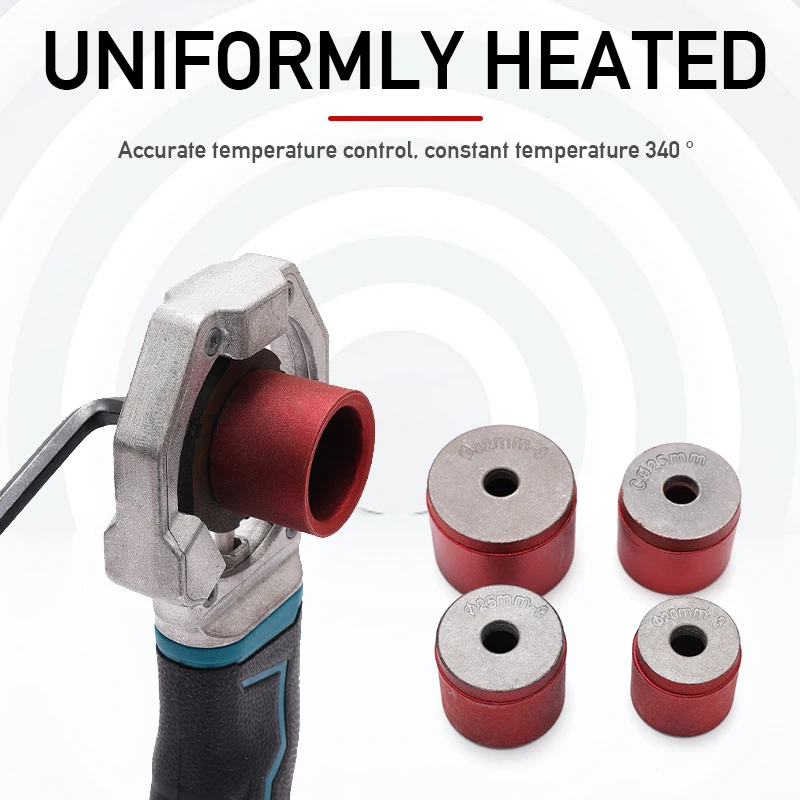 Saldatrice elettrica per tubi saldatrice in plastica ricaricabile senza fili per tubi dell'acqua PPR per batteria Makita 18V