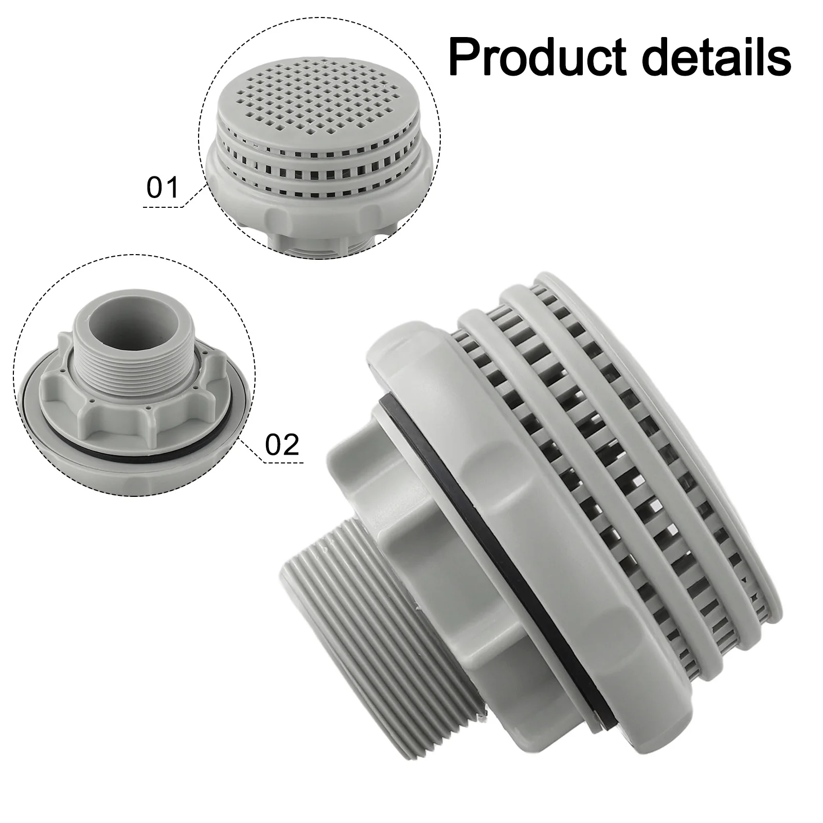 

Easy Installation Filter Assembly Filter Assembly 1.5 Inch Size 1.5 Inch Filter Easy Installation Efficient Filtration System