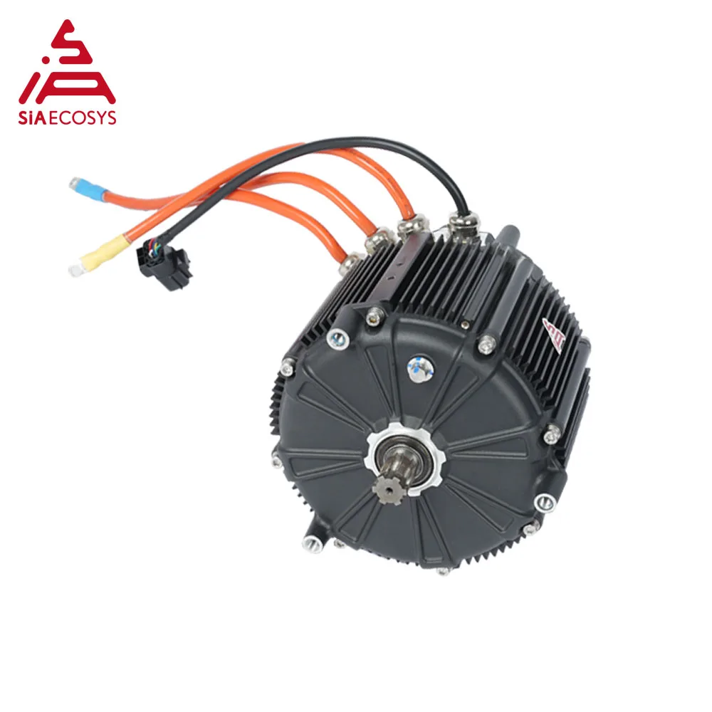 SIA SZD150-65 72V 6000W 96V 8000W Mid Drive Motor with Fardriver ND72680B/ND96680B Surron Programmable Encoder Controller Kit