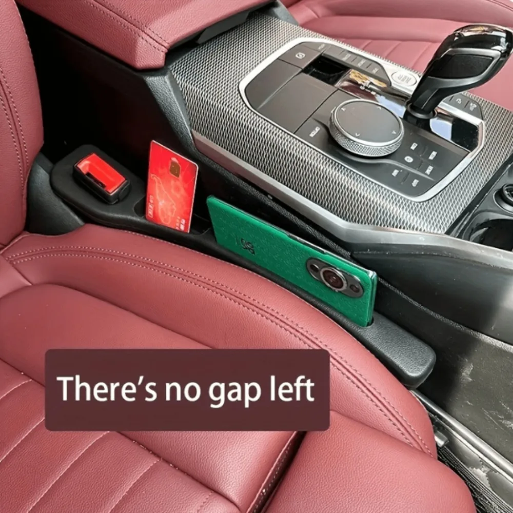 1pc/2pcs Universal Car Seat Gap Plug Strip Side Seam Car Gap Filler Leak Proof Seat Gap Storage Organizer Interior Decoration