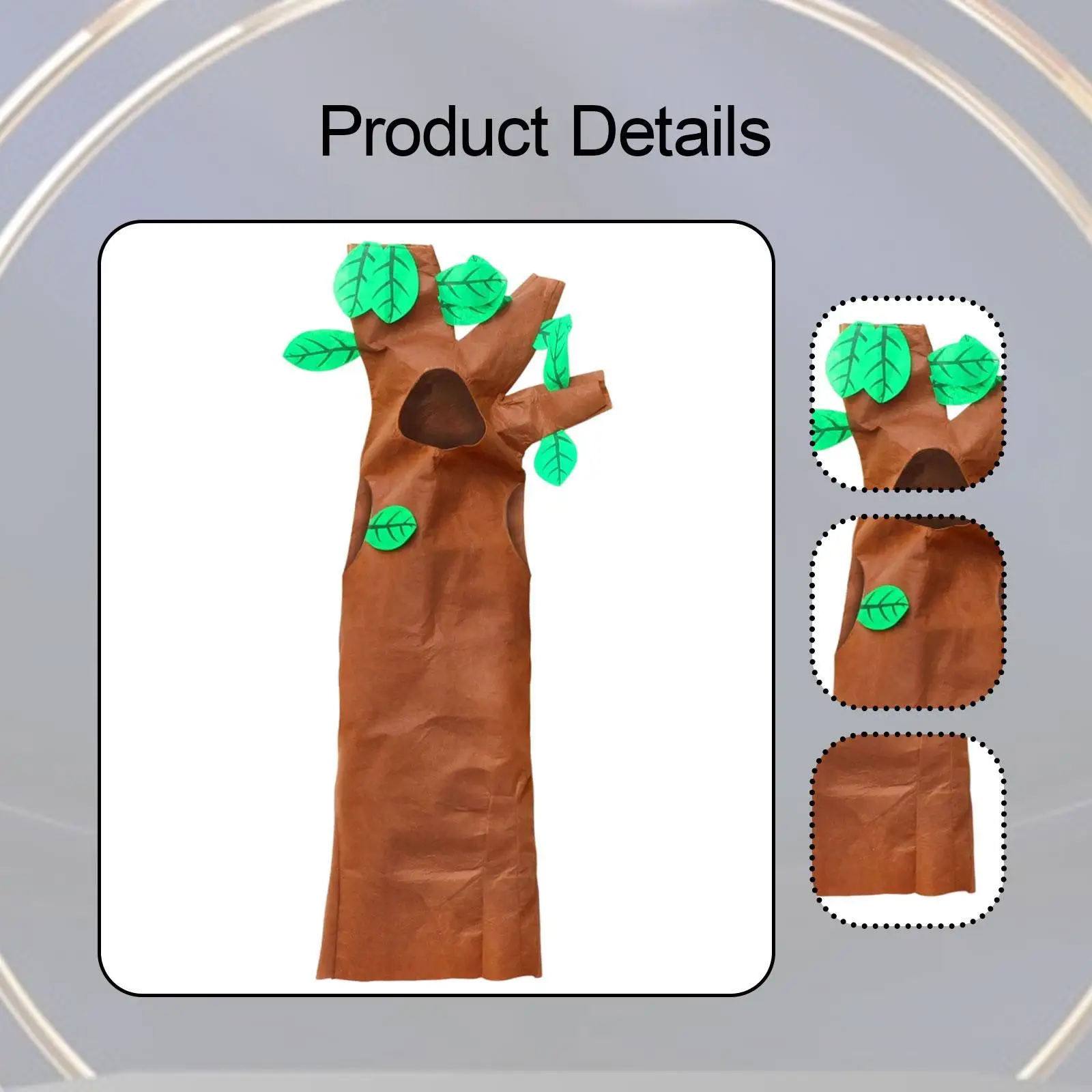 Costume da albero per bambini, novità decorativa, abiti unisex, accessori per vestire, abiti per spettacoli di ruolo, cosplay, costumi di Halloween