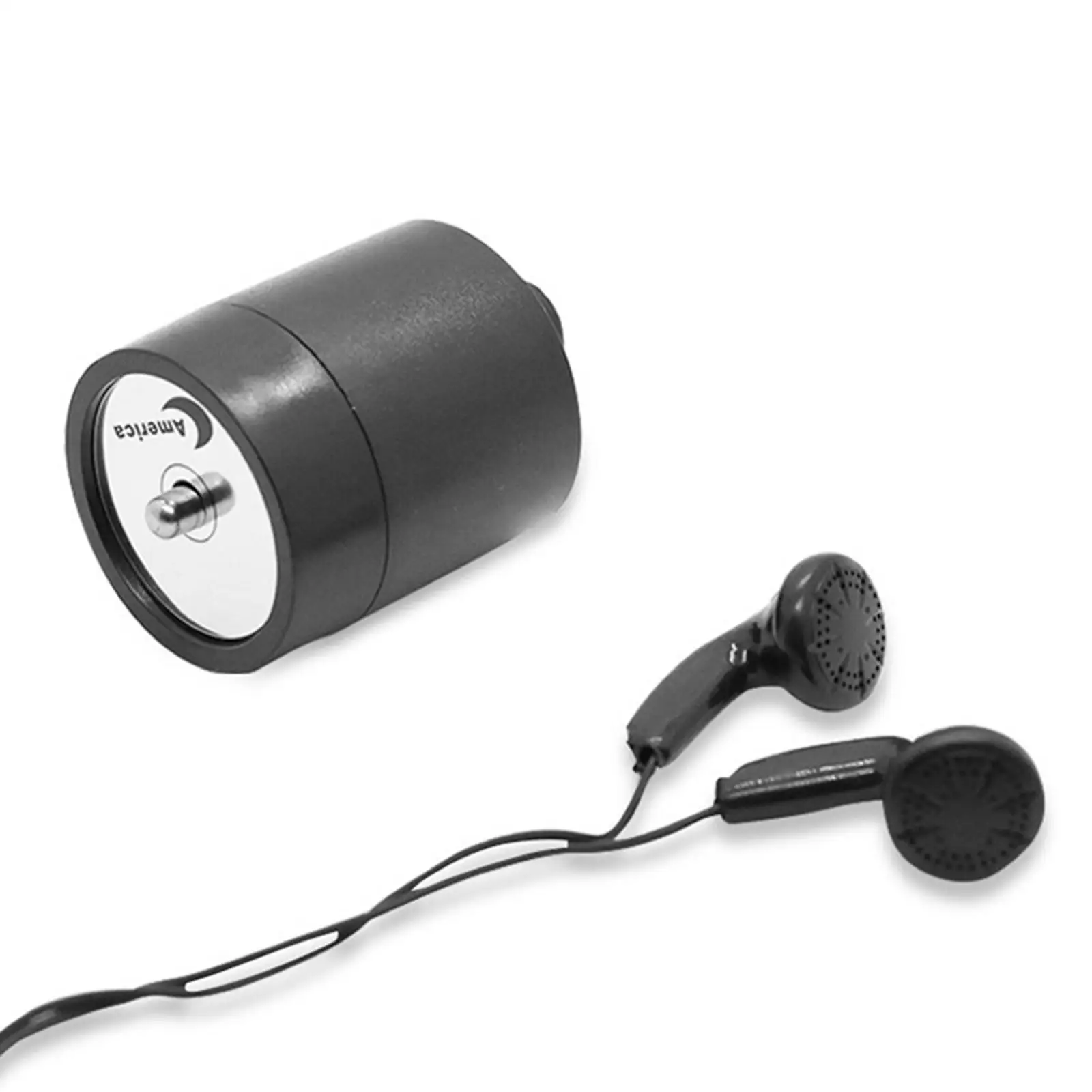 Through Wall Sound Detector Ear Listening Tool for Leakage Finding Pipe Inspection Engineer Sensitive Voice Tester with Earphone