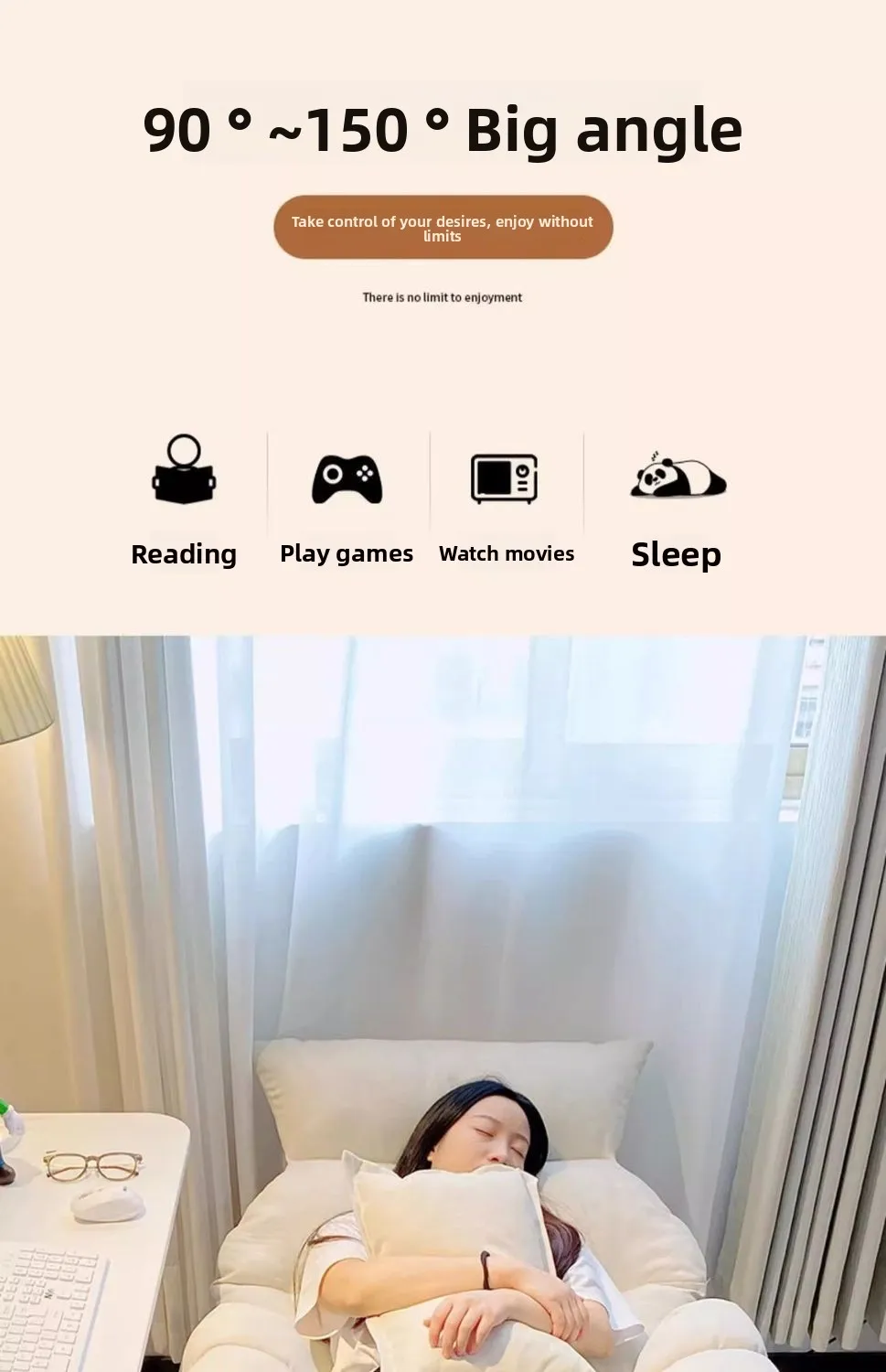 Lazy, Computer Chair, Comfortable, Sedentary, Chair, Bedroom, Dormitory, Desk, Home, Backrest, Boss Chair, E-sports