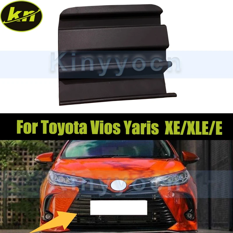 

Front Bumper Towing Hook Cover For Toyota Vios Yaris XE/XLE/E 2021 2022 2023 Bumper Tow Eye Trim Cap Cover