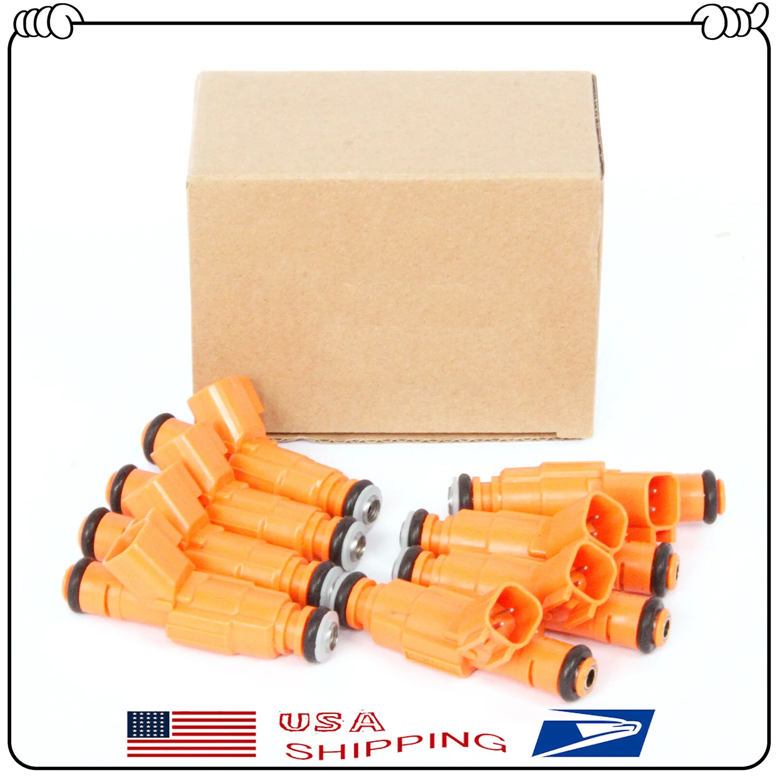 OEM Upgrade Fuel Injectors 0280155917 For Ford F150 F250 F350 4.6L 5.4L V8 USA