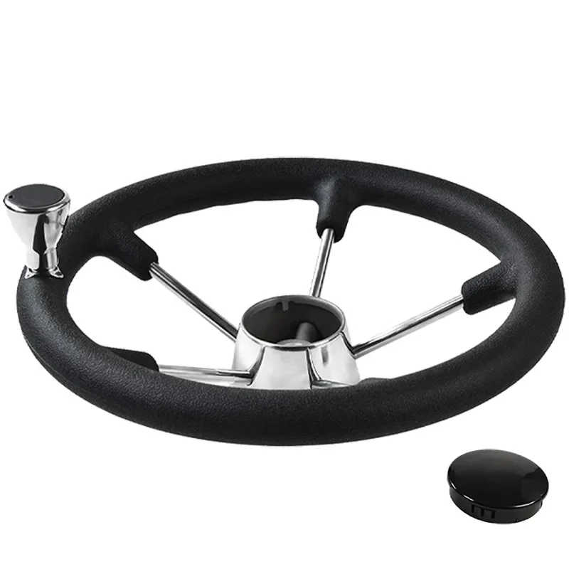 Marine grade foam steering wheel stainless steel yacht steering wheel grip power