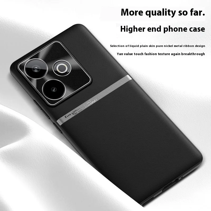 For Realme GT 7/GT 7T/GT7 PRO Case Luxury Leather Waistline Skin-friendly Back Cover For Realme GT 7 T PRO Shockproof  Funda