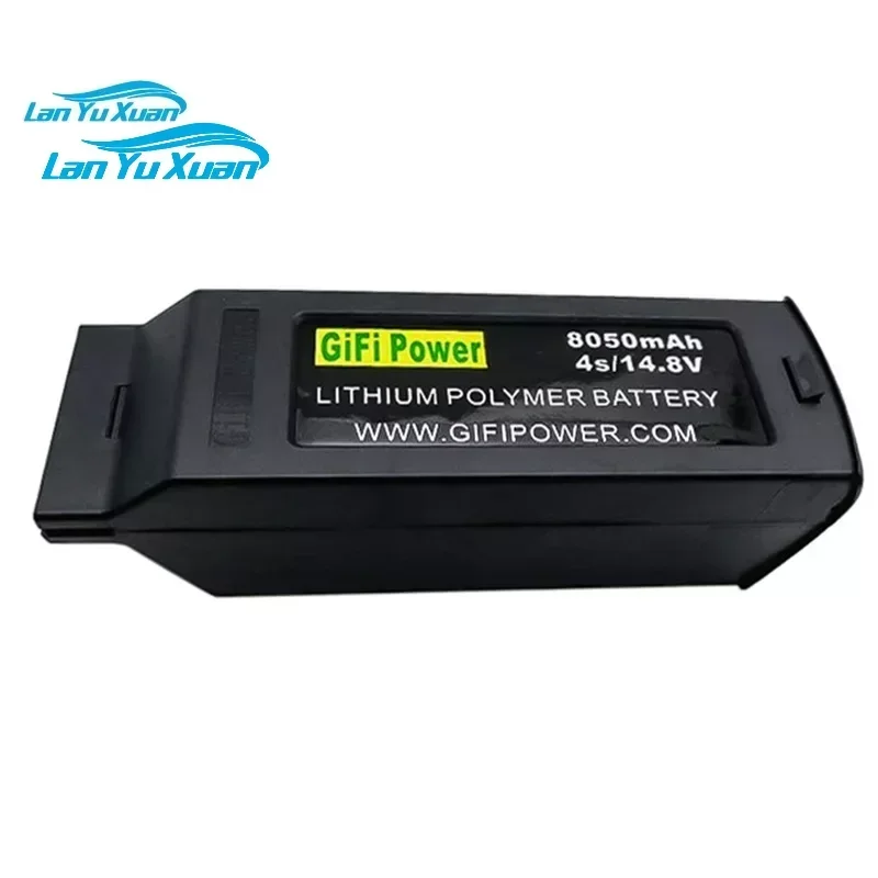 Yuneec Typhoon H H480 baterai isi ulang 14.8V 8050mAh Drone kapasitas besar Lithium