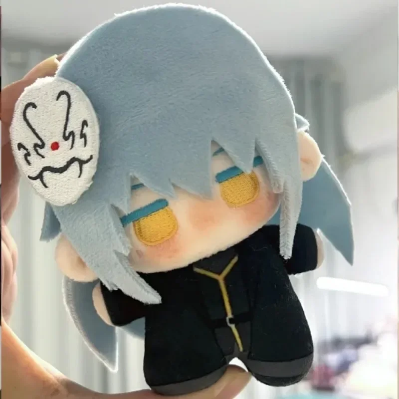 Japón Anime papel Rimuru Tempest lindo cuerpo Nunu 10cm muñeco de peluche colgante juguetes Cosplay llavero regalo Dango
