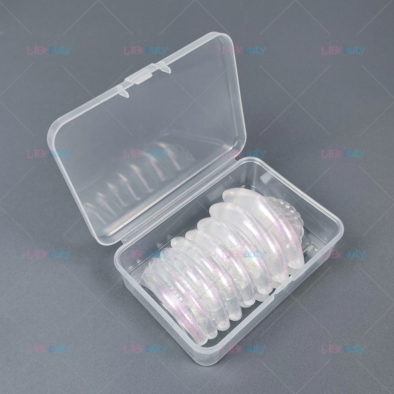 Libeauty 8 Paar kleberfreie Silikon-Wimperndauerwellen-Pads, klebriges Wimpernlift-Schild, Heben, 3D-Wimpernzange, Zubehör, Make-up-Werkzeug – Detail 11