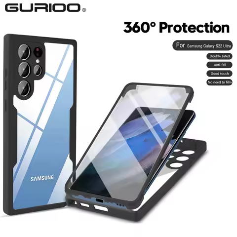 360 Full Body Protection Phone Case For Samsung Galaxy A12 A22 A32 A52 A72 A82 A13 A33 A53 5G A51 A71 S21FE S22 Plus Ultra Cover
