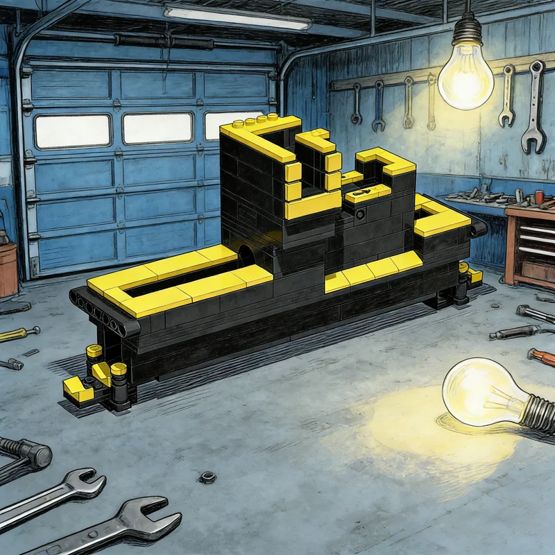 

233 шт. MOC Технический GBC Башня 2 Модуль Модель Строительные Игрушечные Блоки Архитектура DIY Рождественские Подарки Творческая Идея Образование