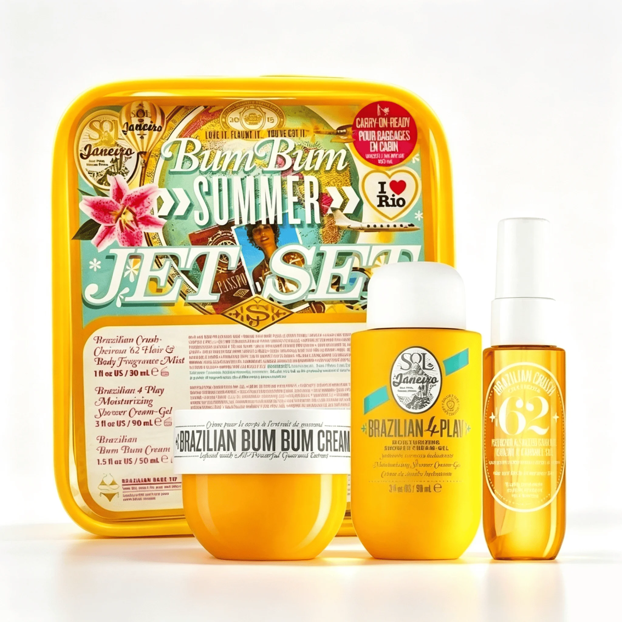 Luxury Skincare Gift Set For Men - Sol de Janeiro Bum Bum Summer