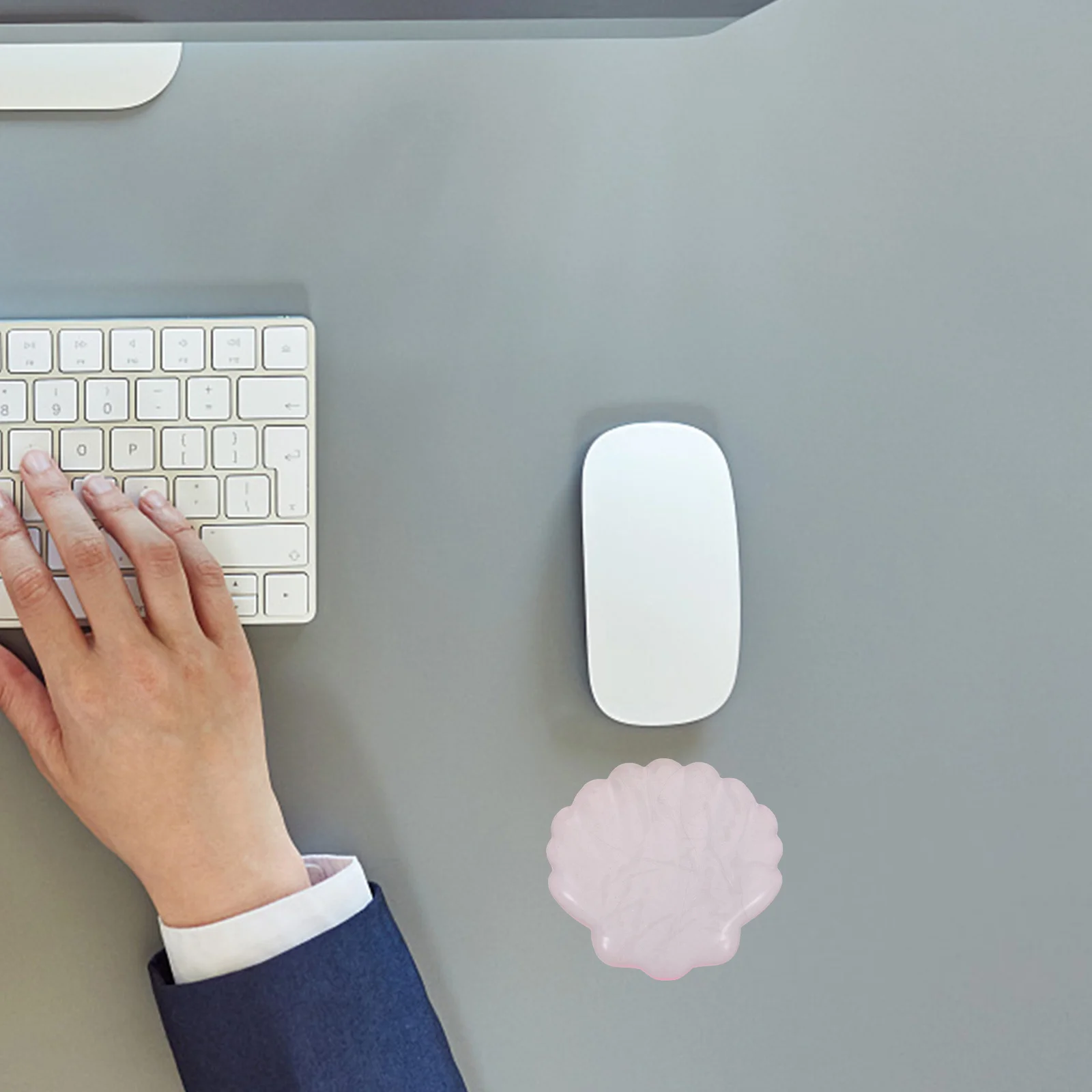 

Эргономичный силиконовый коврик для мыши, защита запястья, прозрачный дизайн корпуса, удобная поддержка для офиса, дома и игр