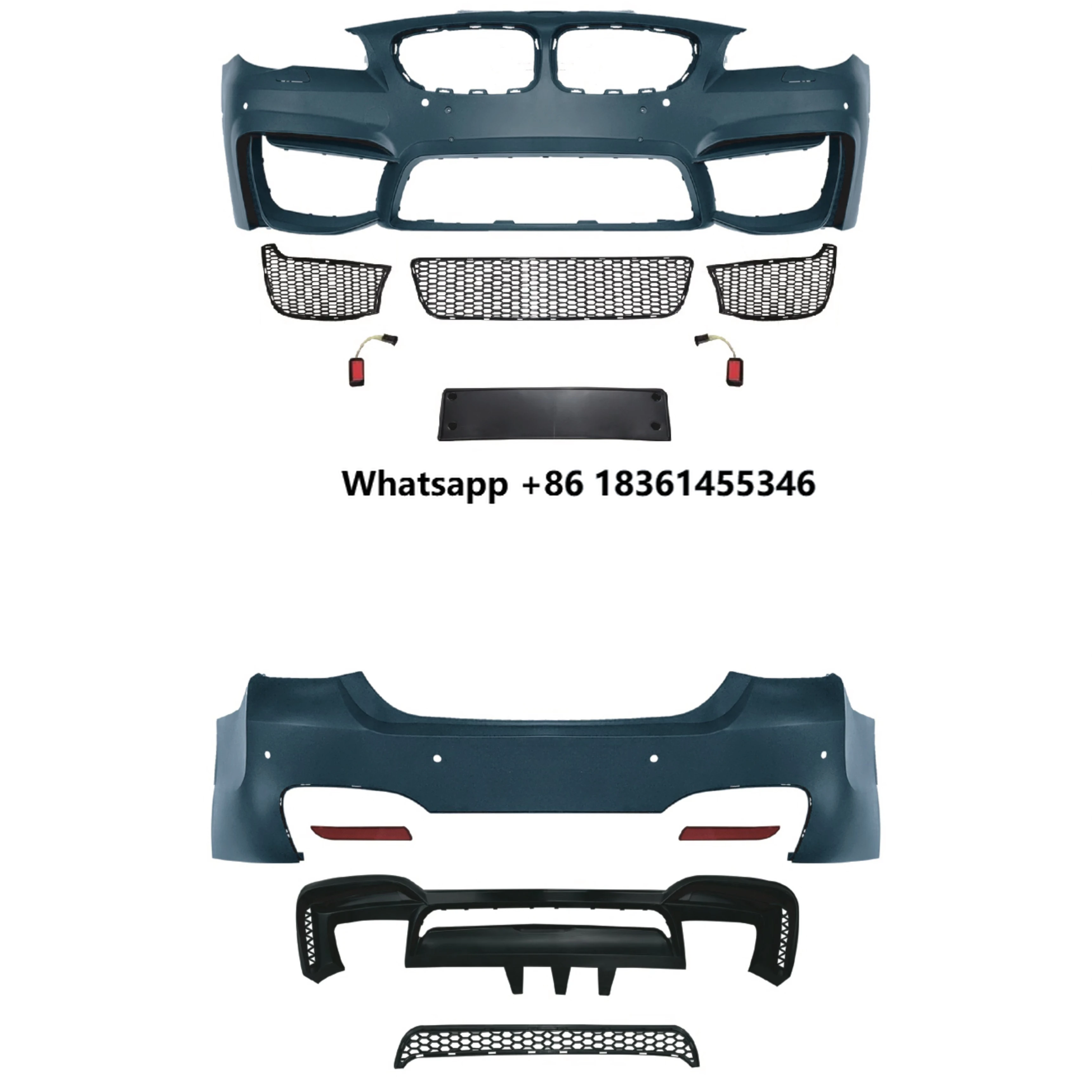 

Hot Factory Prices Body Kit with Front Bumper Rear Bumper Side Skirts for 5 Series F10 F18 2010-2017 Upgrade to M4 Style
