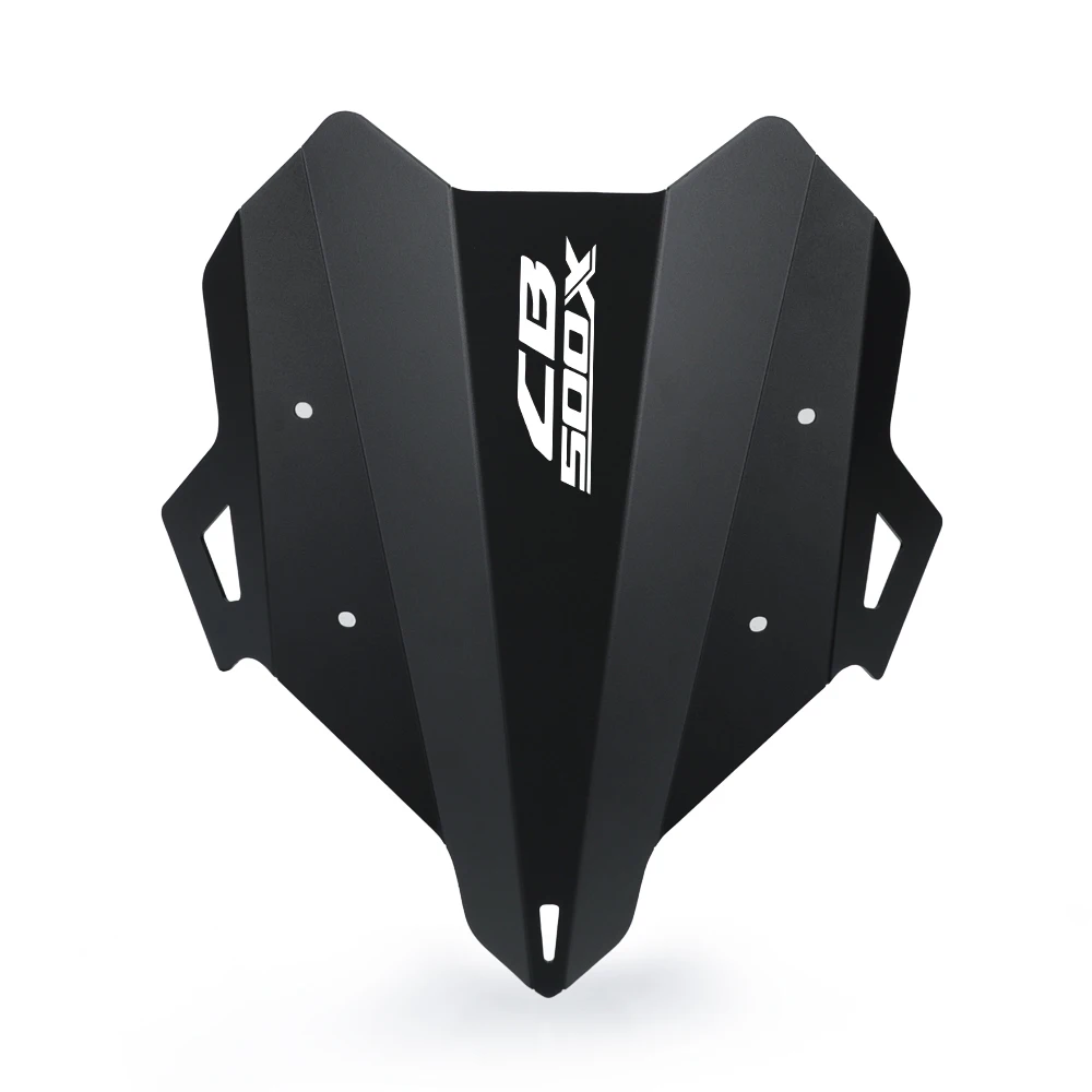 For 2008-2014 2015 Honda CB500X 2019 2020 Black Motorcycle Accessories Sport Screen Windshield Deflector Windscreen Airflow Wind