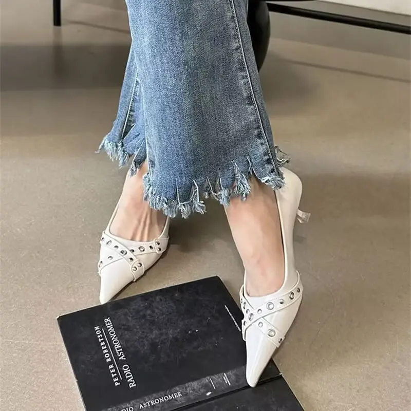 Women Sexy Pointed Toe Shoes Women Spring High Heels Shoes New Designer Brand Elegant Dress Shoes Walking Pumps Ladies Stilettos