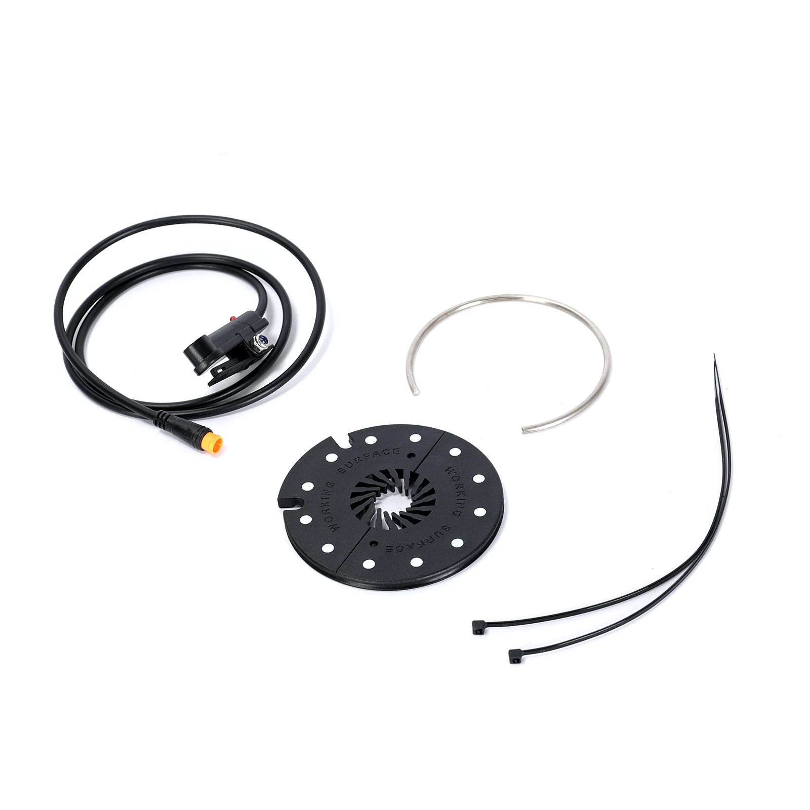 Ruimou 1Set KT-D12L 3Pin E-bike PAS Magnetic Point Waterproof Pedal Assist Sensor For 12V to 48V Electric Mountain Bikes