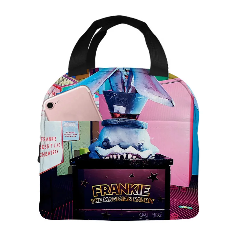 

Creative Finding Frankie Student Work Lunchbox Thermal insulation Food Lunch Bag 3D Print Insulated Portable Handbags Ice Bags
