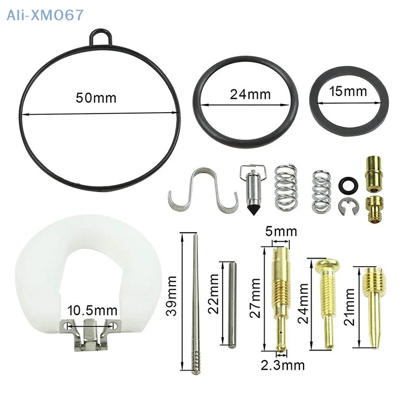 Carburetor Repair Kit for KEIHIN HONDA WAVE EX5 WAVE100 CD110 CD100 C100 Supra X110 100CC 110CC Carburetor Repair Replacement