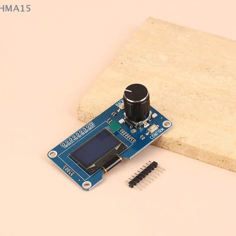 

0.96 Inch OLED Display Screen Combined With EC11 Rotary Encoder Module IIC Interface