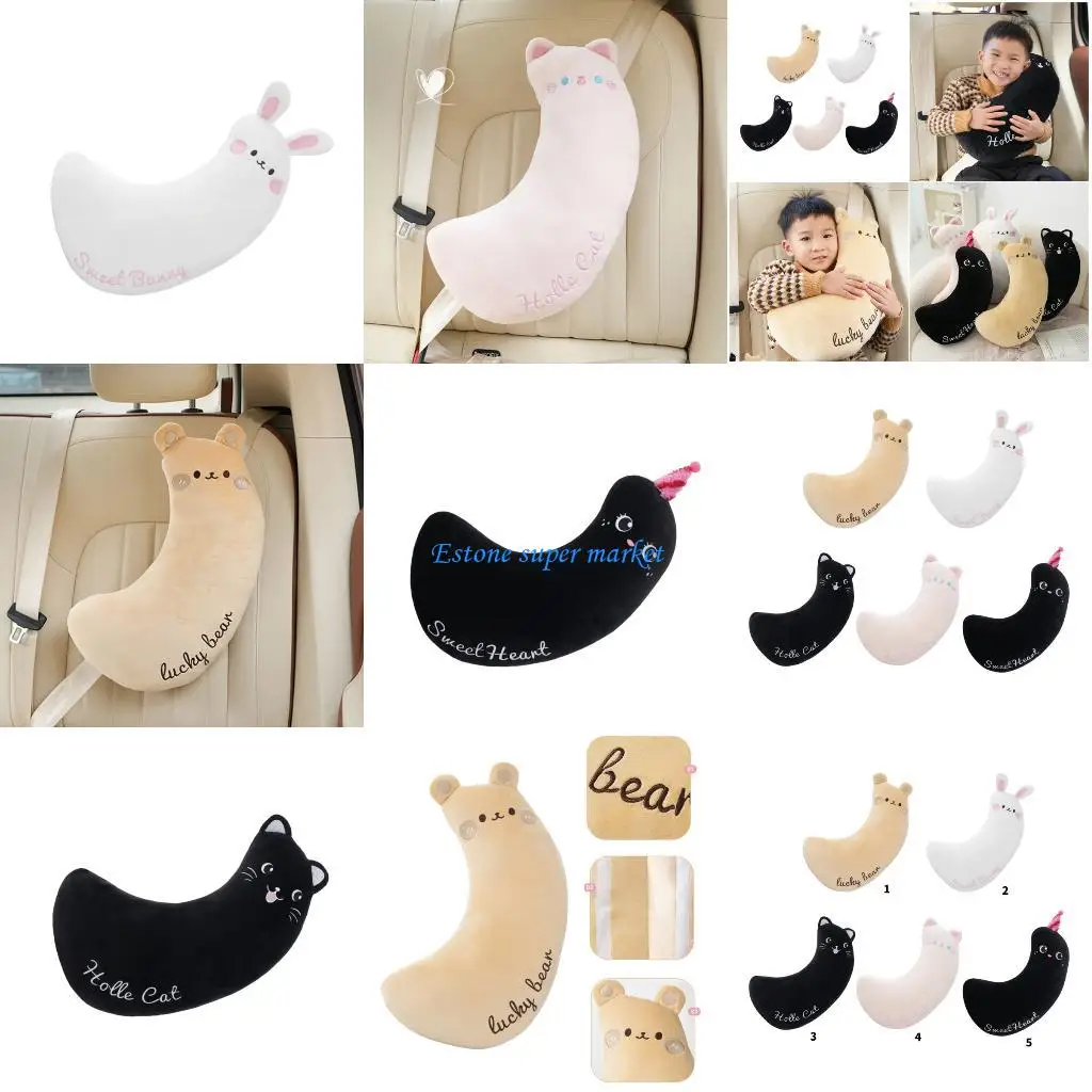 090B 子供に優しいシートベルトネックレストパッド PP 綿充填車両間の移動が簡単軽量構造