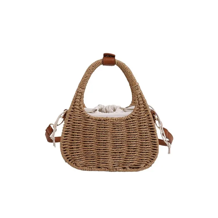 

Лето 2023, новая тканая сумка Sle St, этническая винтажная сумка на одно плечо, женская сумка через плечо, сумка для мобильного телефона