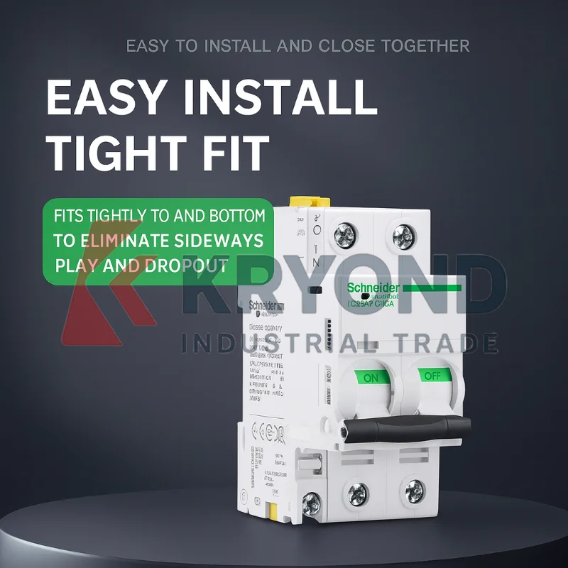 Schneider IC65 Circuit Breaker Auxiliary Contact IOF Status and ISD Alarm Remote Indication Module A9A26904 A9A26907 26909