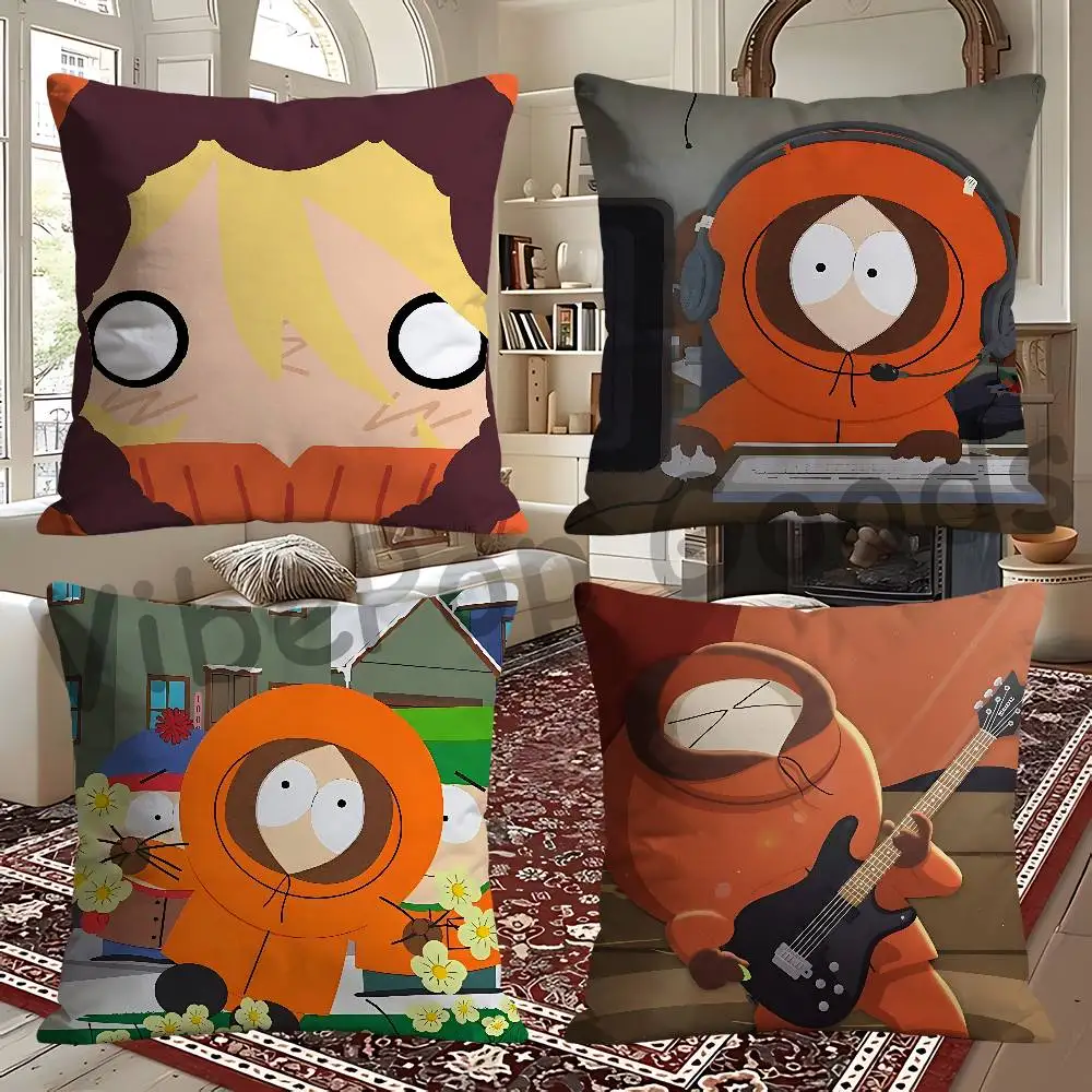K-Kenny M-Mccormick 30x30 65x65 40x40 45x45 50x50 cm Fade Resistant Throw Pillow Cover Pet Friendly Patio Sofa Decor