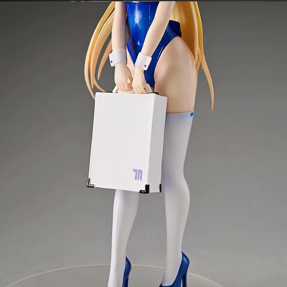 لطيف الأزرق الأرشيف جميلة الأرنب Asuma Toki PVC عمل الشكل أنيمي نموذج لجسم اللعب الشكل جمع دمية لهدايا عيد الميلاد #4