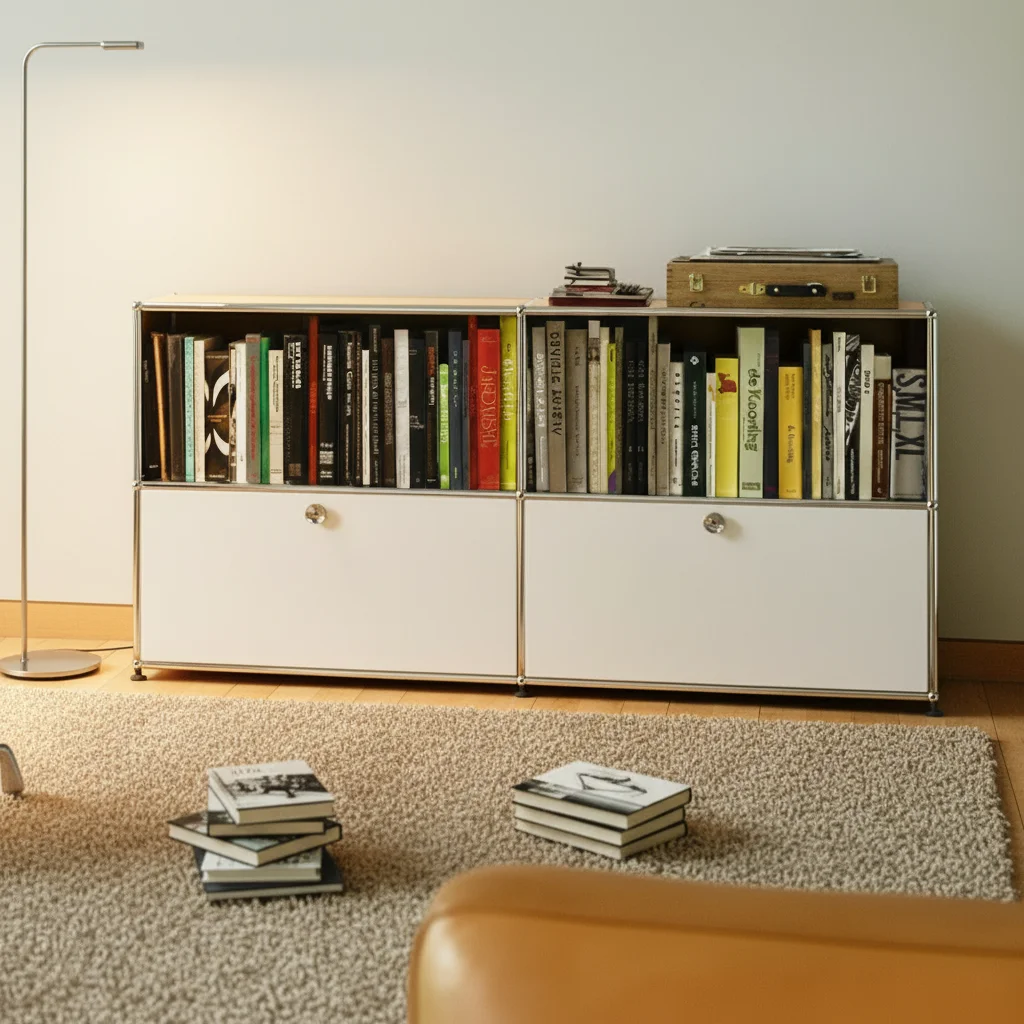 

Modern Modular Stainless Steel Storage Cabinet Eco-Friendly Design Customizable Size Side Board Living Room Home Bar Villa