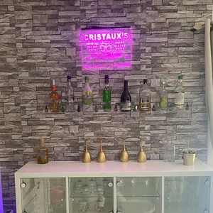 Lip Syringa Botox LED NEON SIGN-3D Đổ đầy nghệ thuật treo tường cho nhà, phòng, phòng ngủ, văn phòng, trang trí trang trại 12 ống tiêm Botox bán hàng chính - №1