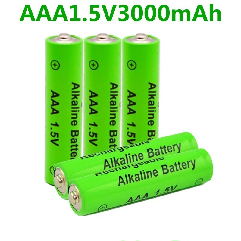 1.5V AA/AAA Rechargeable Batteries, AA/AAA Alkaline Batteries, 3800-3000mAh, for Flashlights, Toys, Clocks, MP3 Players, Alkalin