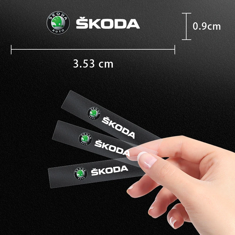 Window Lift Stickers Center Control Stickers Can Be Applied Randomly for Skoda Octavia Fabia Kamiq Kapoq Kodiaq Rapid Superb