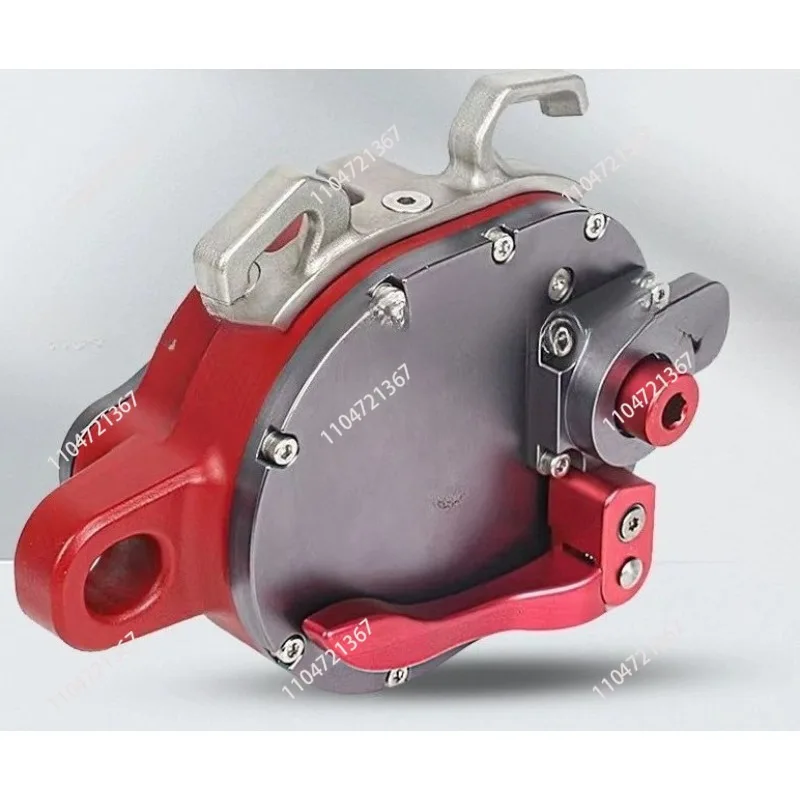 200KG Rope Crawler Electric Motor Hoist Drill Powered Pulley Fall Arrester Protection High Altitude Lifter Steel Winch