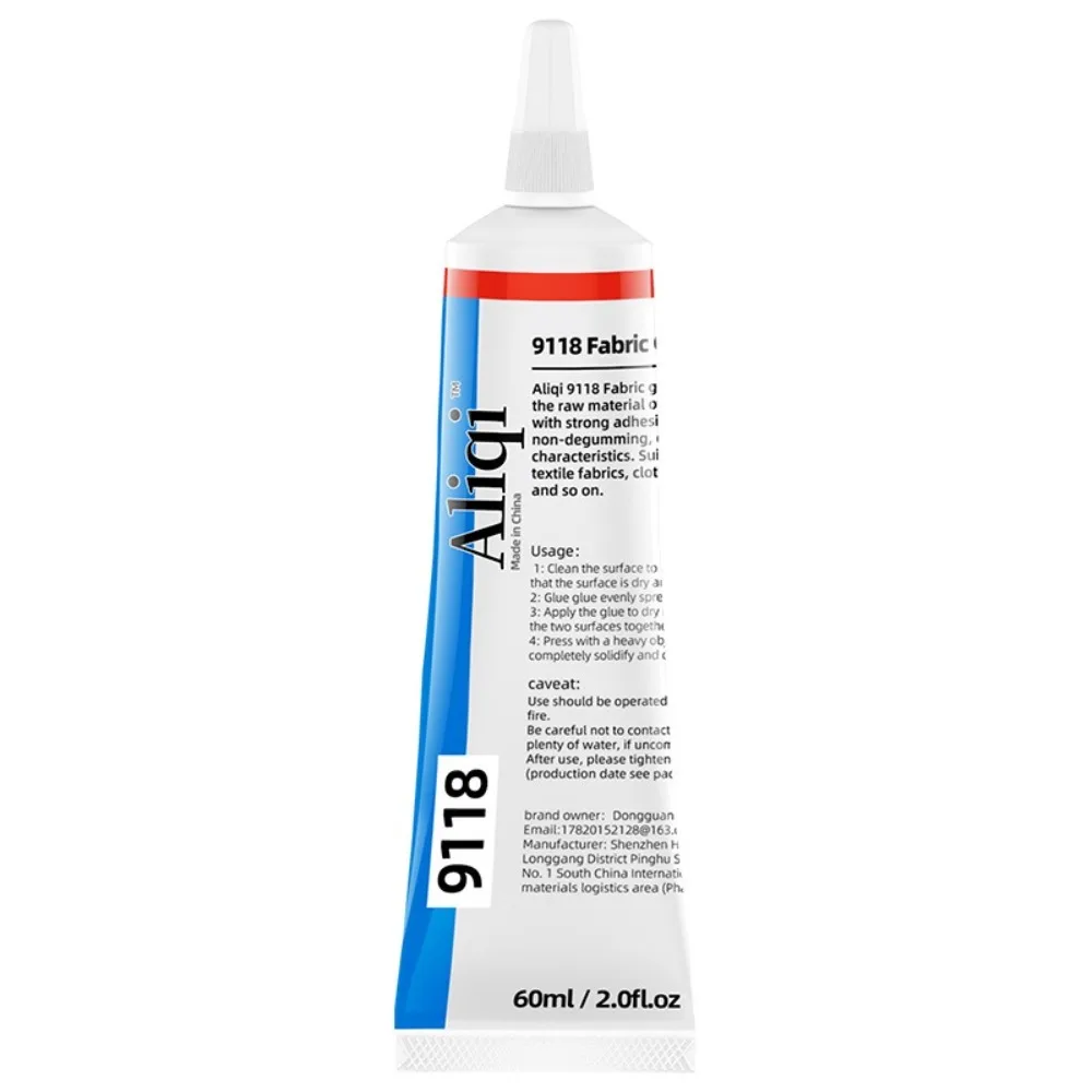 

15/60ml Fabric Sewing Glue High Viscosity Strength Corrosion Resistance Clothing Repair Glue Non Irritation Transparent