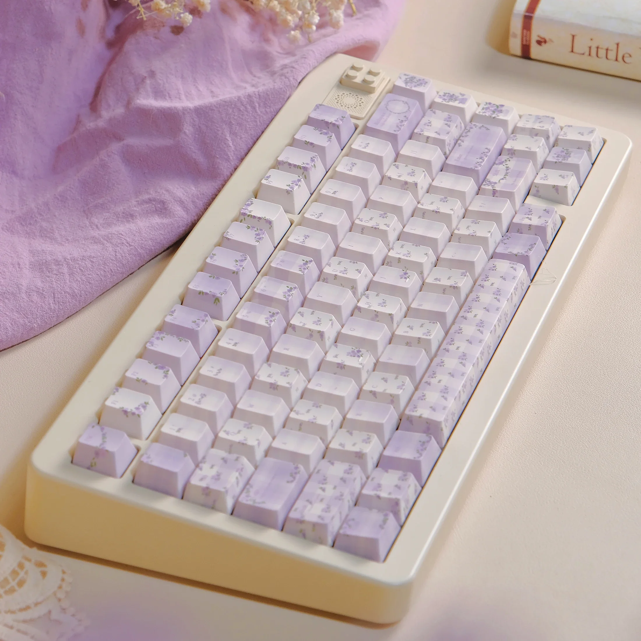 

Violet keycap PBT five-sided sublimation original height