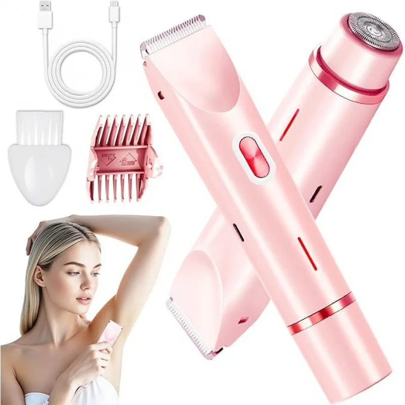

Double-head Electric Hair Removal Device IPX7 Waterproof - Suitable for Both Dry and Wet Use - Women's Hair Removal Device