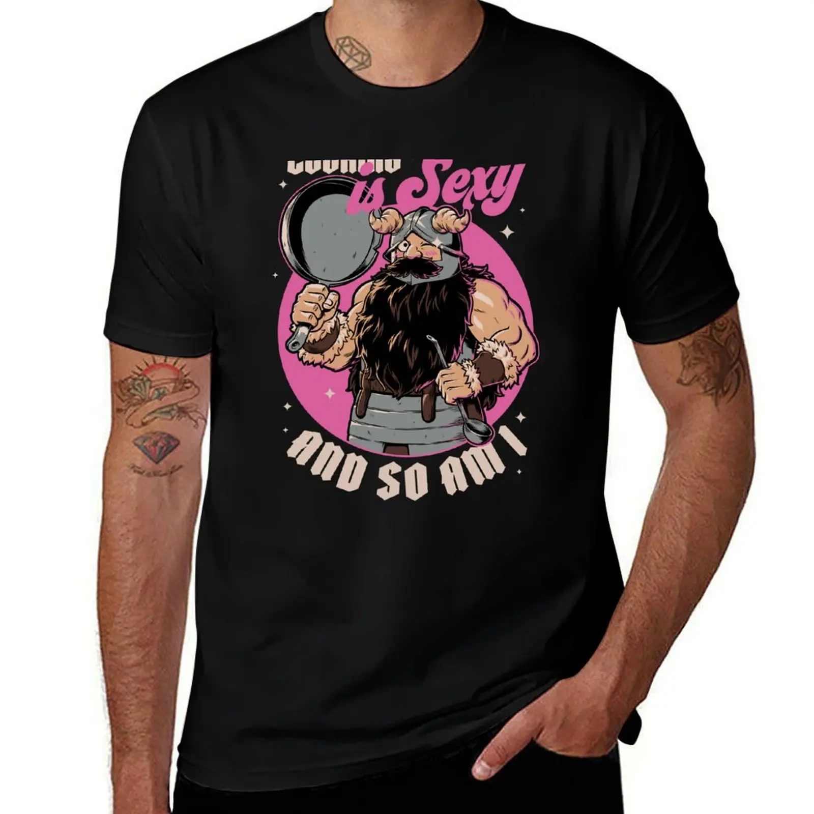 shirt shirt - Animation Food luxury t Dwarf essential T-Shirt man Anime Cooking t Gift