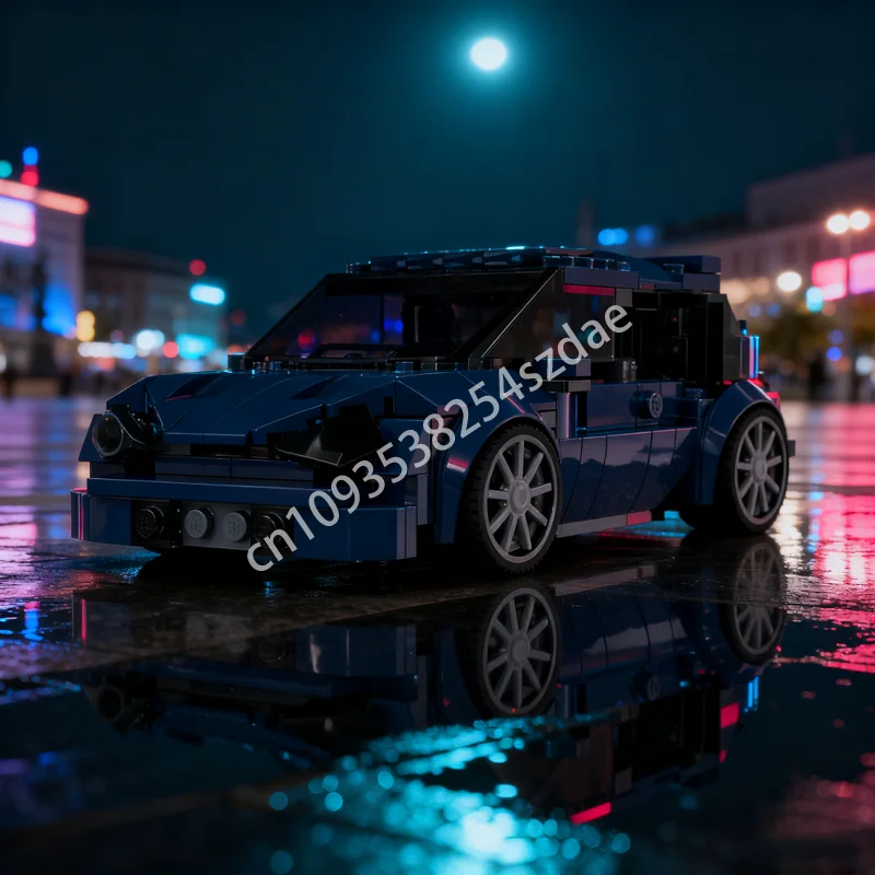 

268 шт. MOC Forded SportKa Alt City Champions Модель Строительные блоки Сборка Творческое образование Рождественский подарок Кирпичная игрушка для детей