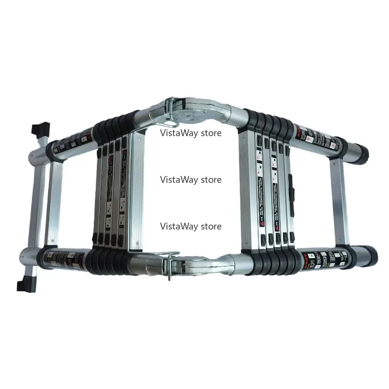 8.2 Meter 10+10 Steps Joint Ladder High Quality Ladders Folding Multipurpose Aluminum