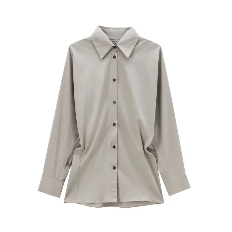

Women’s Casual Home Office Commuter Versatile Long Sleeve Shirt Blouse Top Daily Wear Fashion