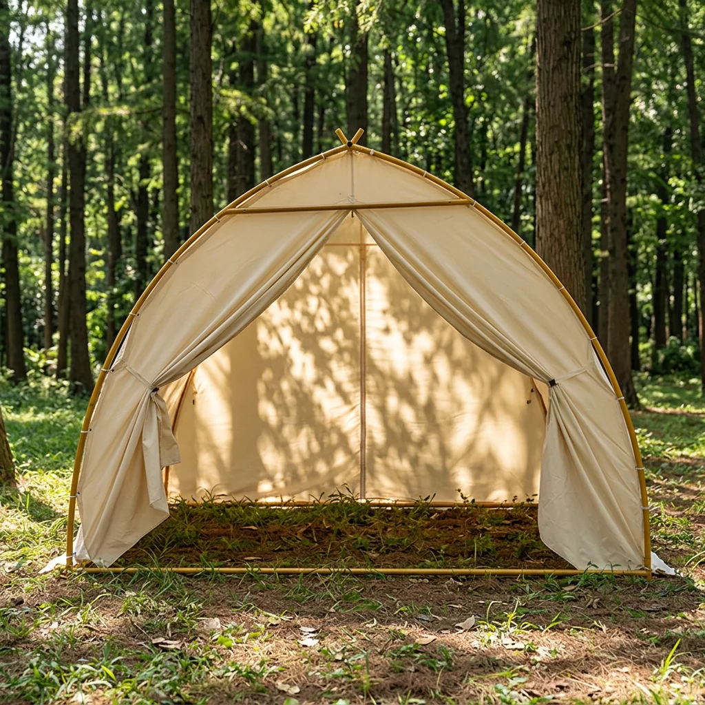 Hot-selling Celebrity Triangle Sailboat Tent Oxford Outdoor Camping 2 Persons Four-Season Double Layer Automatic Opening
