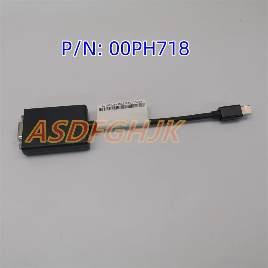 For Lenovo Mini DP to VGA Dongle Compatible Part 5C10V05992 Alternative P/N: 00PH718 8SSC10Q13157B1KS7B601CY Free Shipping