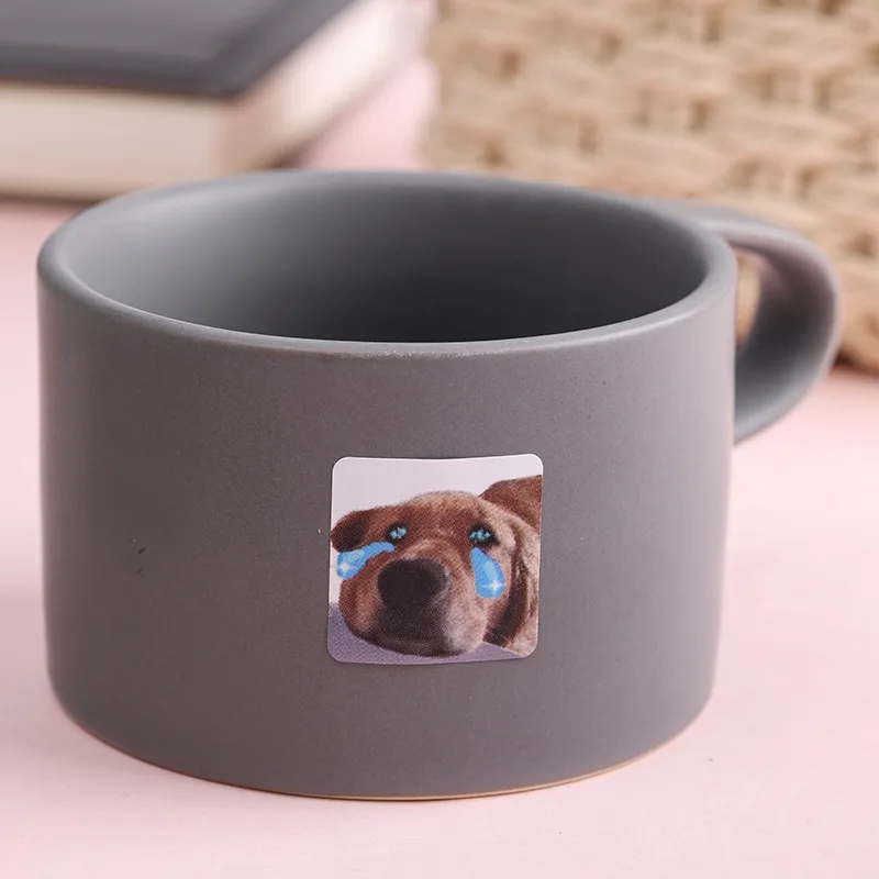 500 PCs Funny Dog Stickers, Suitable for Laptop, Water Bottle Scrapbook, Mobile Phone, Tablet Computer Sticker Scroll