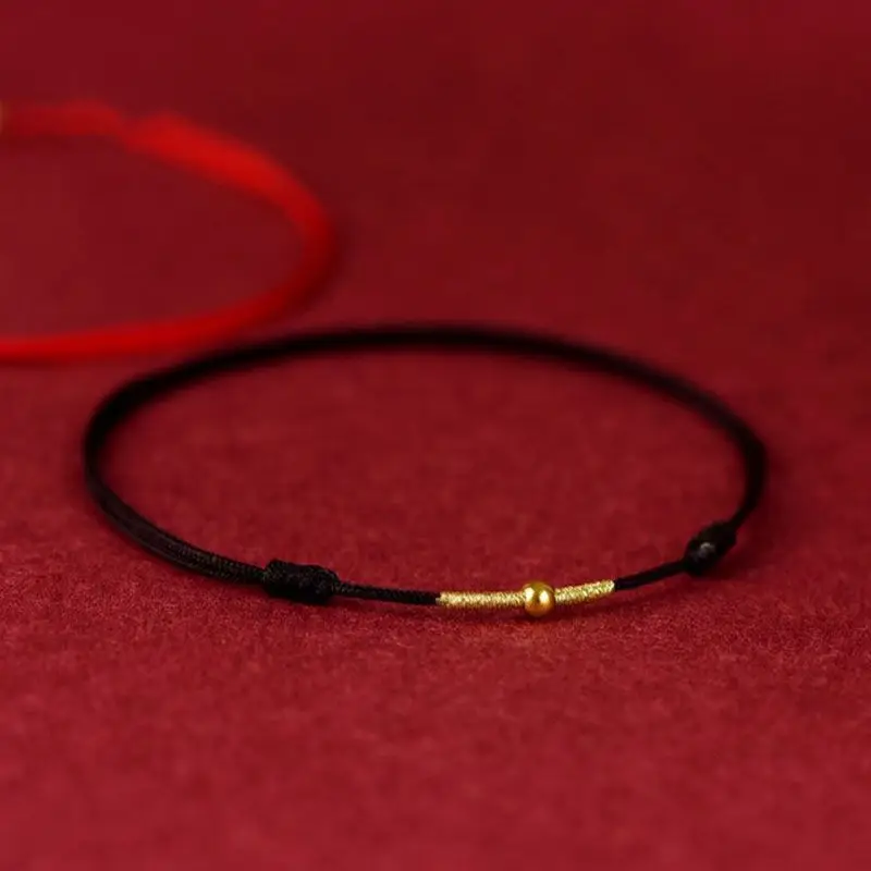 Creative Fashion Handmade Bracelet Red Rope Lucky Bangle Women Men Lovers\' Best Friends Lucky Bracelet Anklet