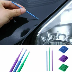 100 Pcs Paint Brushess Paint Touch Up Pend Disposable Dentistry Small Tipd Applicator Stick Car Maintenance Tools