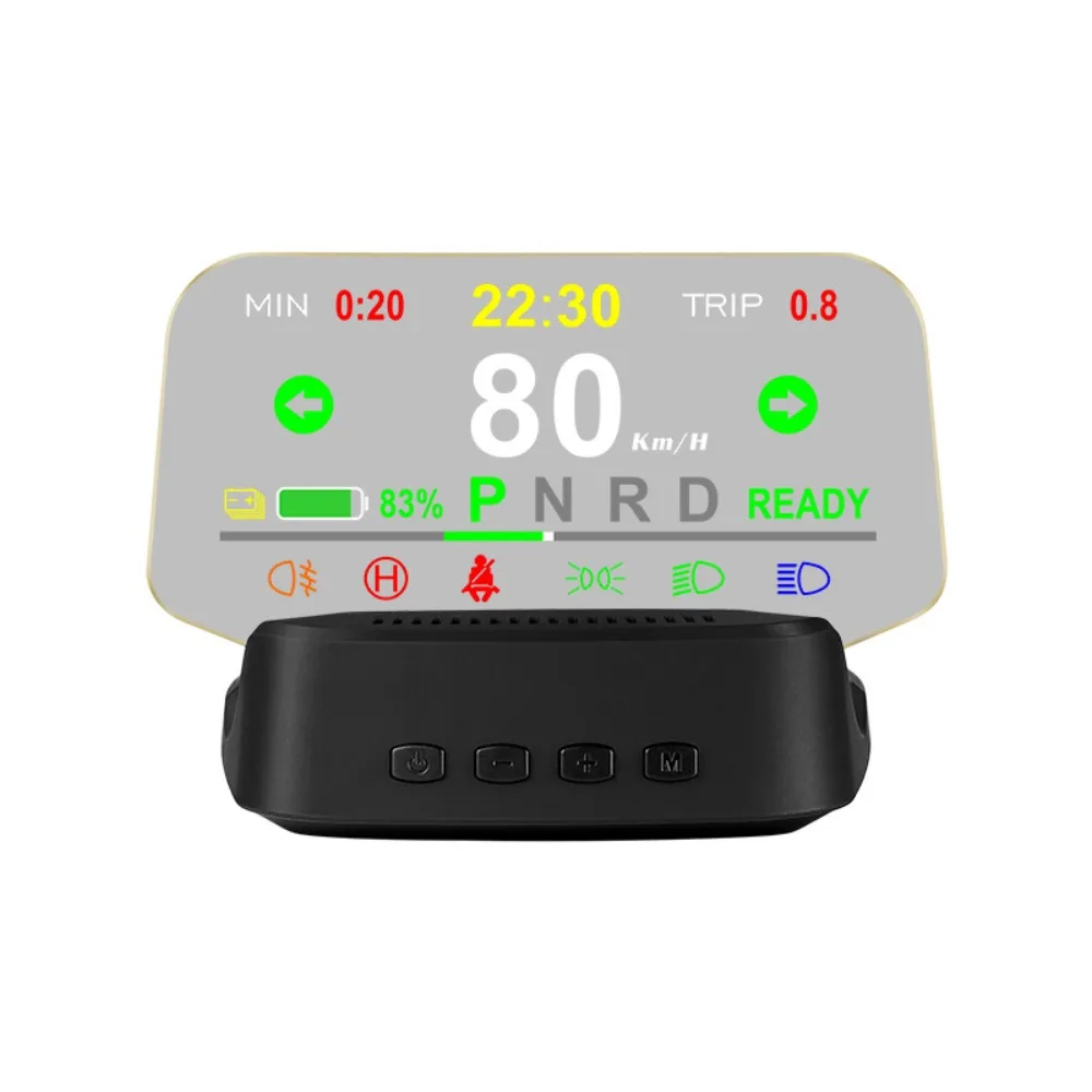 Car HD LCD Head-Up Display HUD Projection Monitor for Tesla Model 3 Model Y Vehicle Dashboard Display