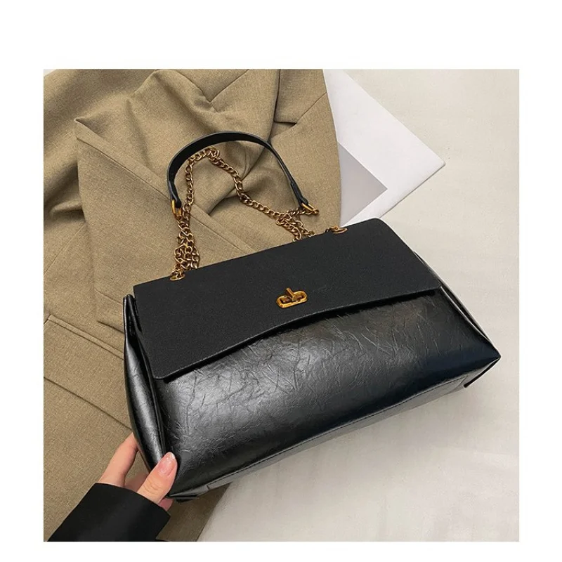 

Шикарная женская сумка-тоут из овчины с повседневным винтажным эффектом Мадрида, легкая, мягкая, повседневная ​