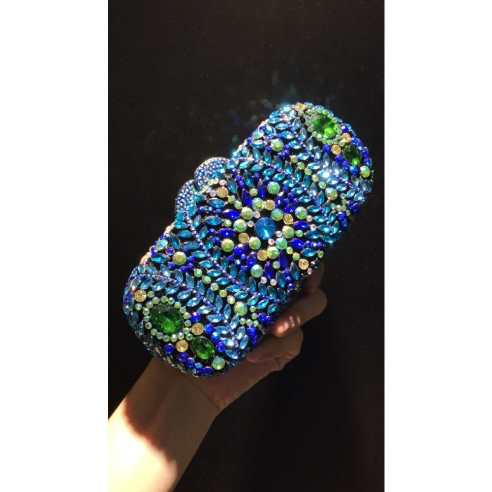 Luxury Diamond Dinner Bag Banquet Rhinestone Clutch High-Quality Crystal-Embellished Designer Party Evening Clutch Bag